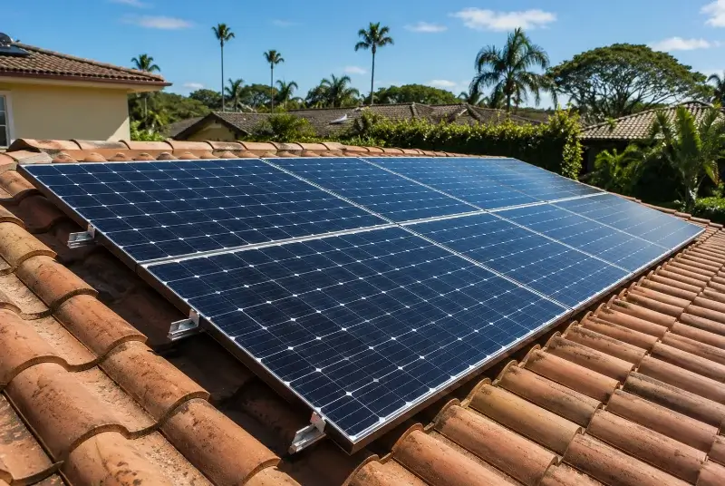 Installation de panneaux solaires à Plumelec