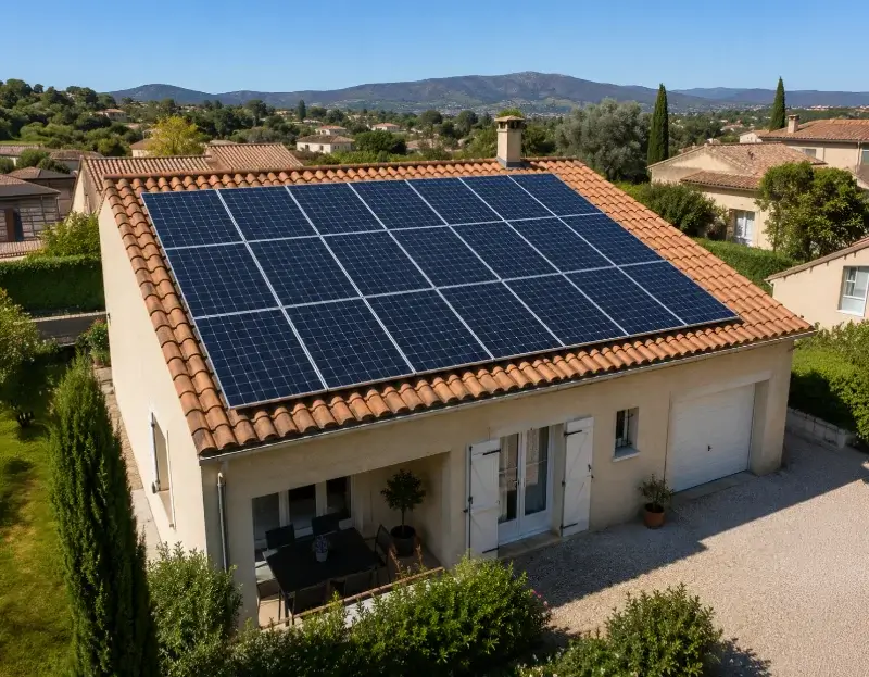 Prime à l'autoconsommation panneaux solaires Plumelec — aide financière de l'État